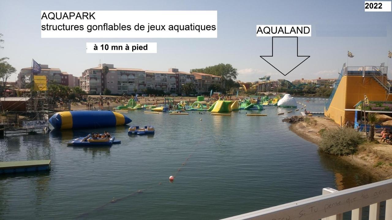 Lara 1 - Grand T2 Loggia Sans Vis-A-Vis Parking - Pres Centre-Port, Ile Des Loisirs, Plage Richelieu Agde Ngoại thất bức ảnh
