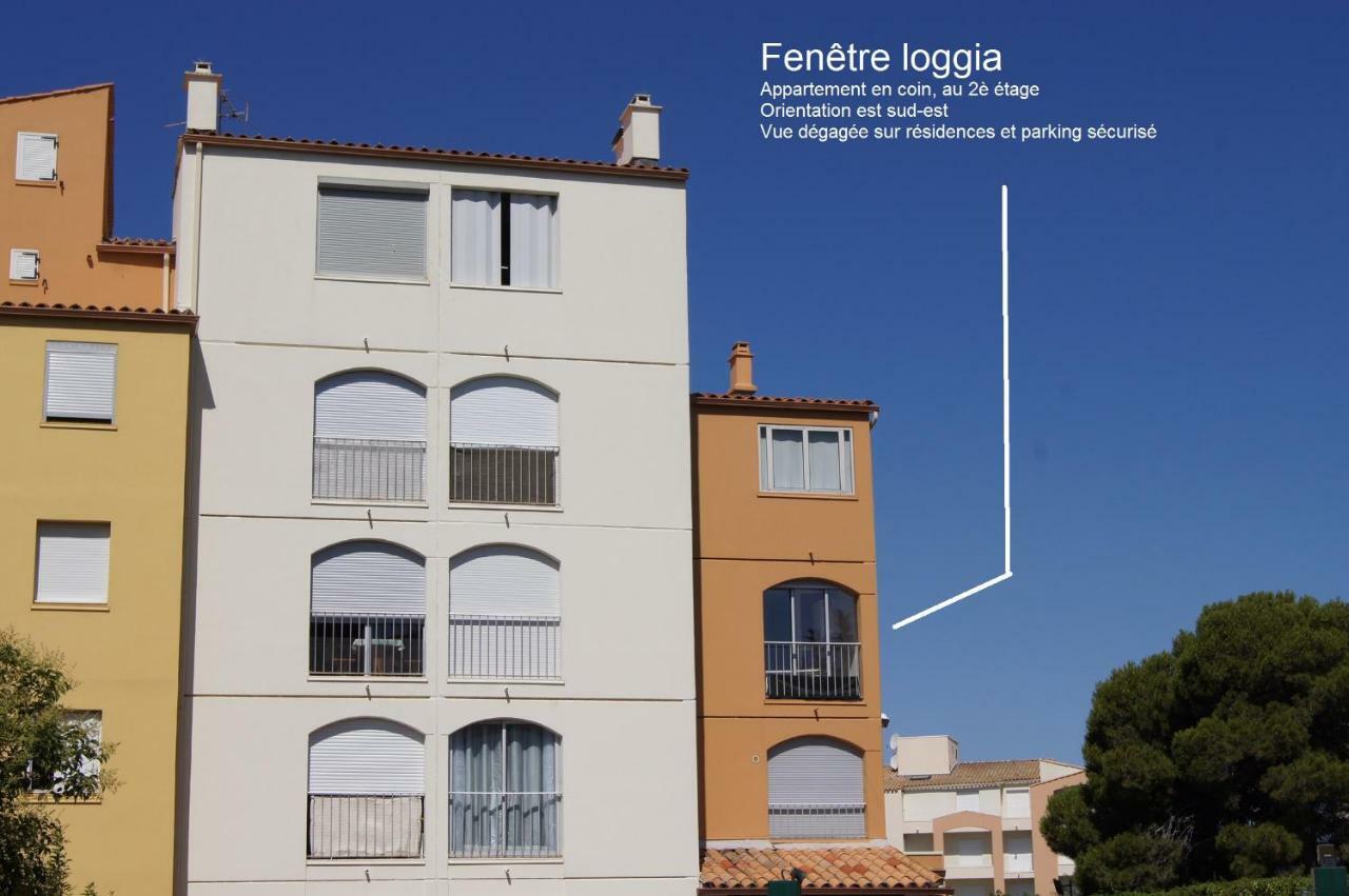 Lara 1 - Grand T2 Loggia Sans Vis-A-Vis Parking - Pres Centre-Port, Ile Des Loisirs, Plage Richelieu Agde Ngoại thất bức ảnh